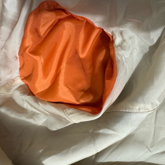 J. Crew vintage wool Brown Tweed Pea Coat with hood and  Fur Collar size 10 - Picture 9 of 11